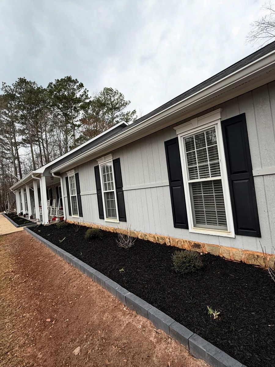Landscaping Installs for E&T Outdoor Pros in LaGrange, GA