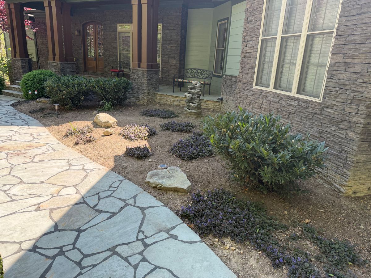 Patio Construction for Starnes Hardscapes & Property Management LLC in Dunlap, TN
