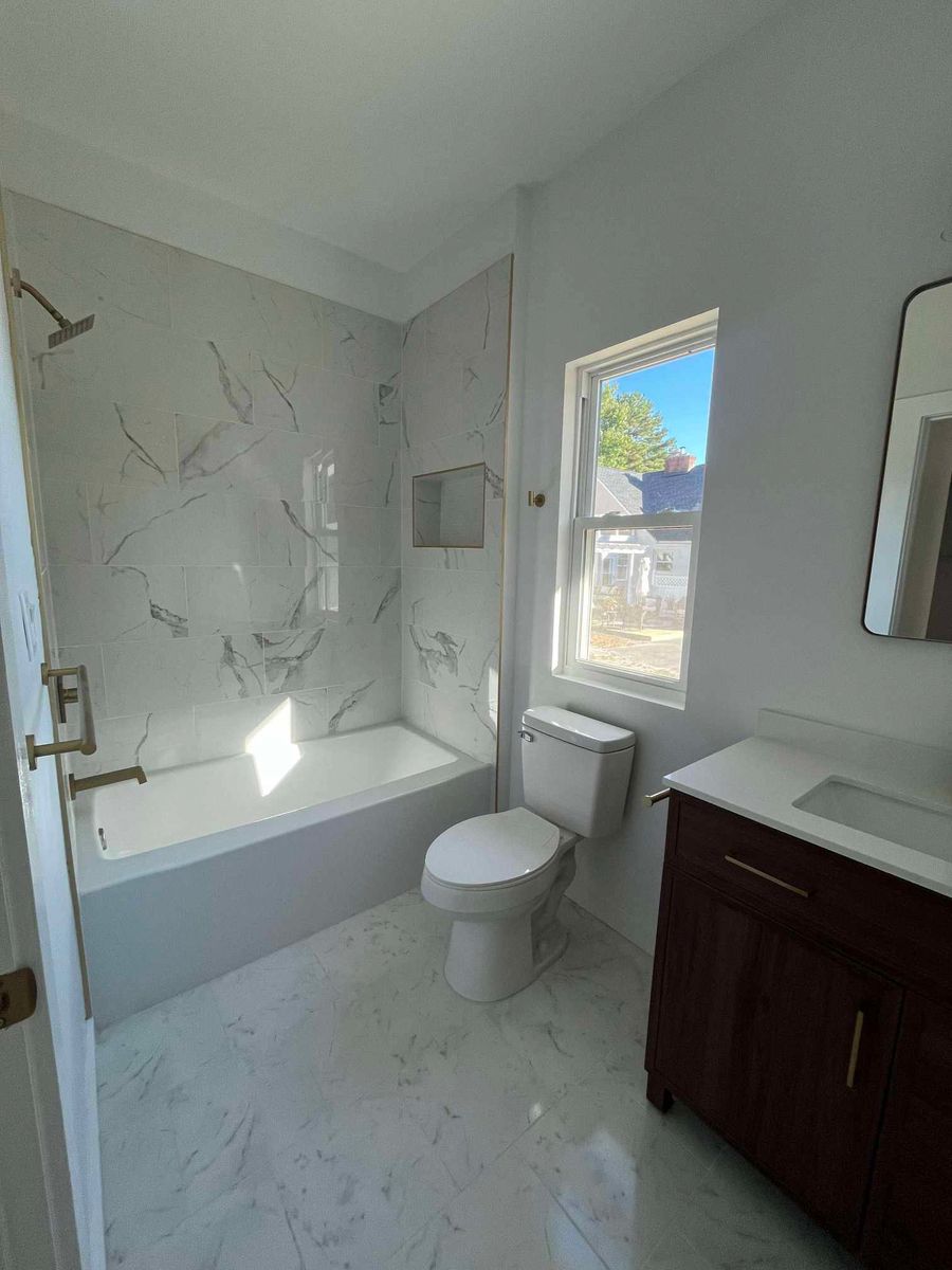 Bathroom Renovation for Alpine Acquisitions in Virginia Beach, VA