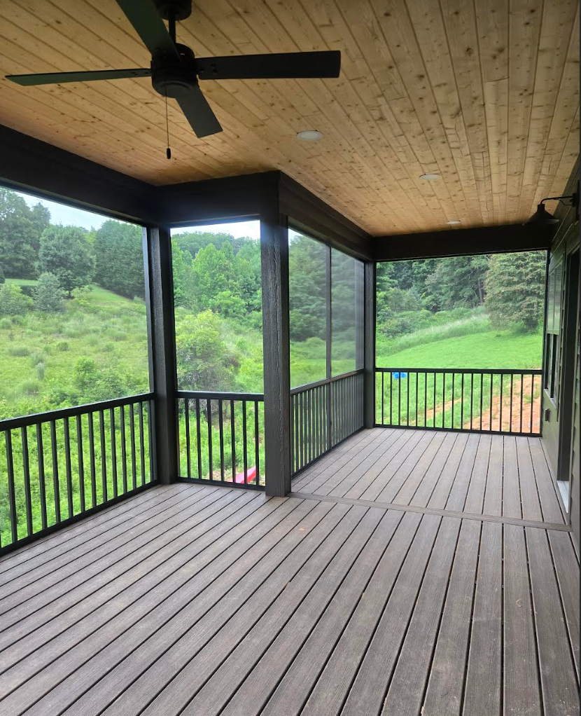 Screen Rooms for C4 TrueVision Renovations in Asheville, NC