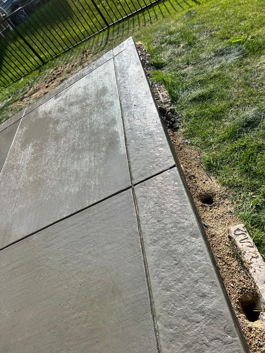 Sidewalk Installation for Davies Concrete and Construction in Columbus, OH