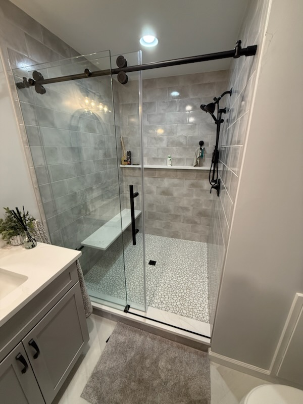 Bathroom Renovation for Hufford's Construction in Dover, DE