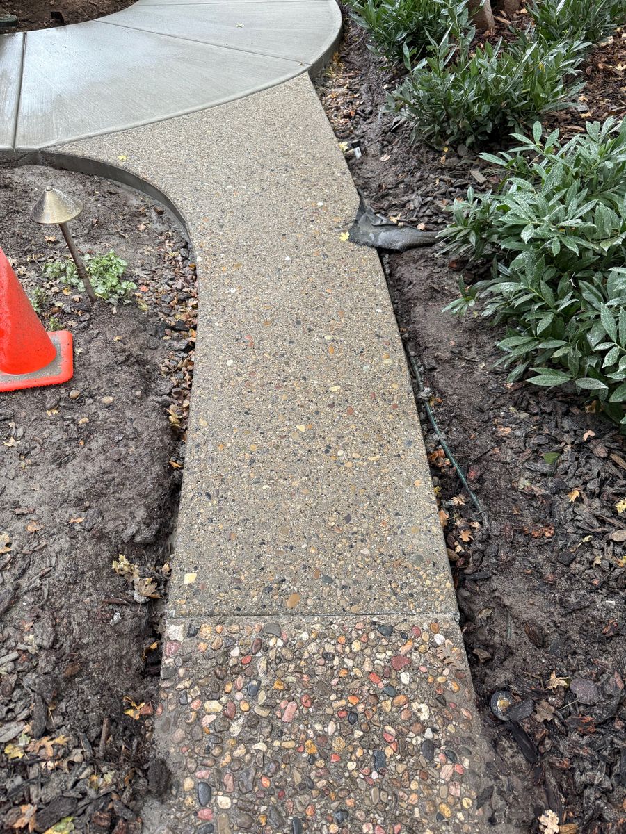 Sidewalk Installation for TNT Concrete and Construction in Roy, UT