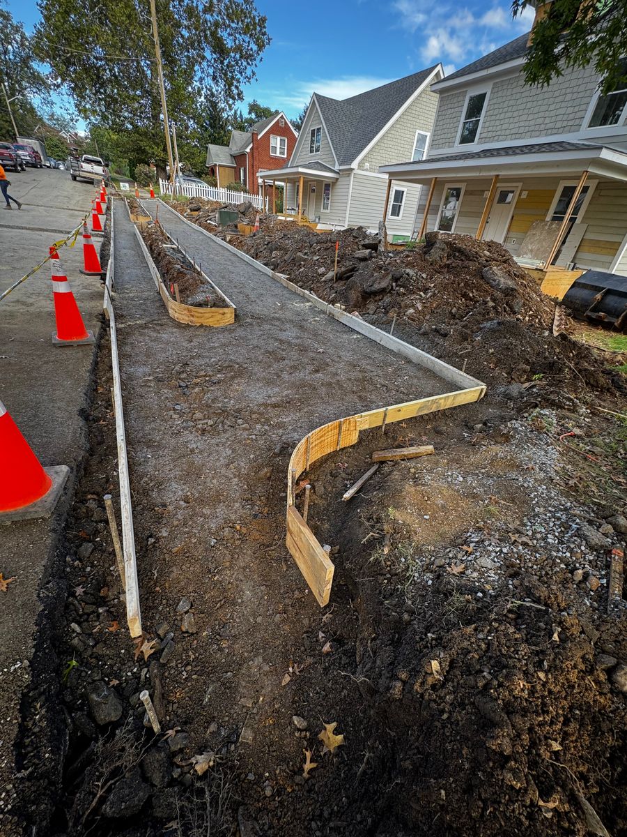 Concrete Slab Construction for The Amazing Concrete in Roanoke, VA