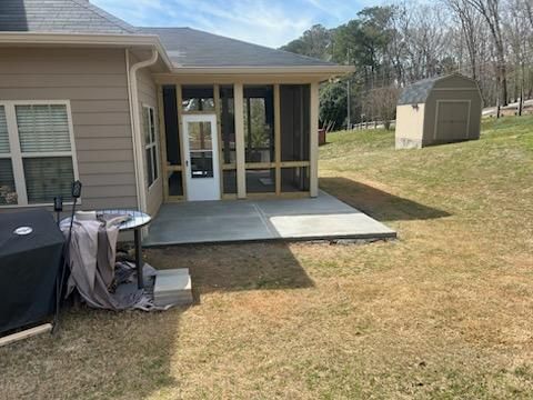 Patio Installation for Martinez Concrete Services in Griffin, GA