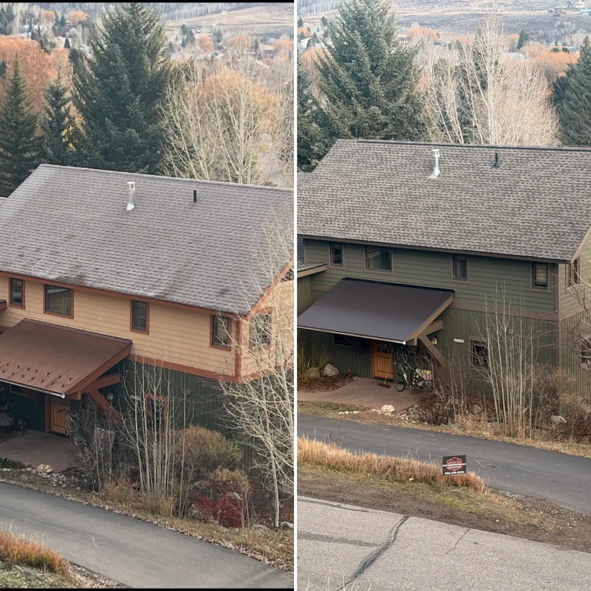 Roofing Installation for R.E.D Construction in Steamboat Springs, CO