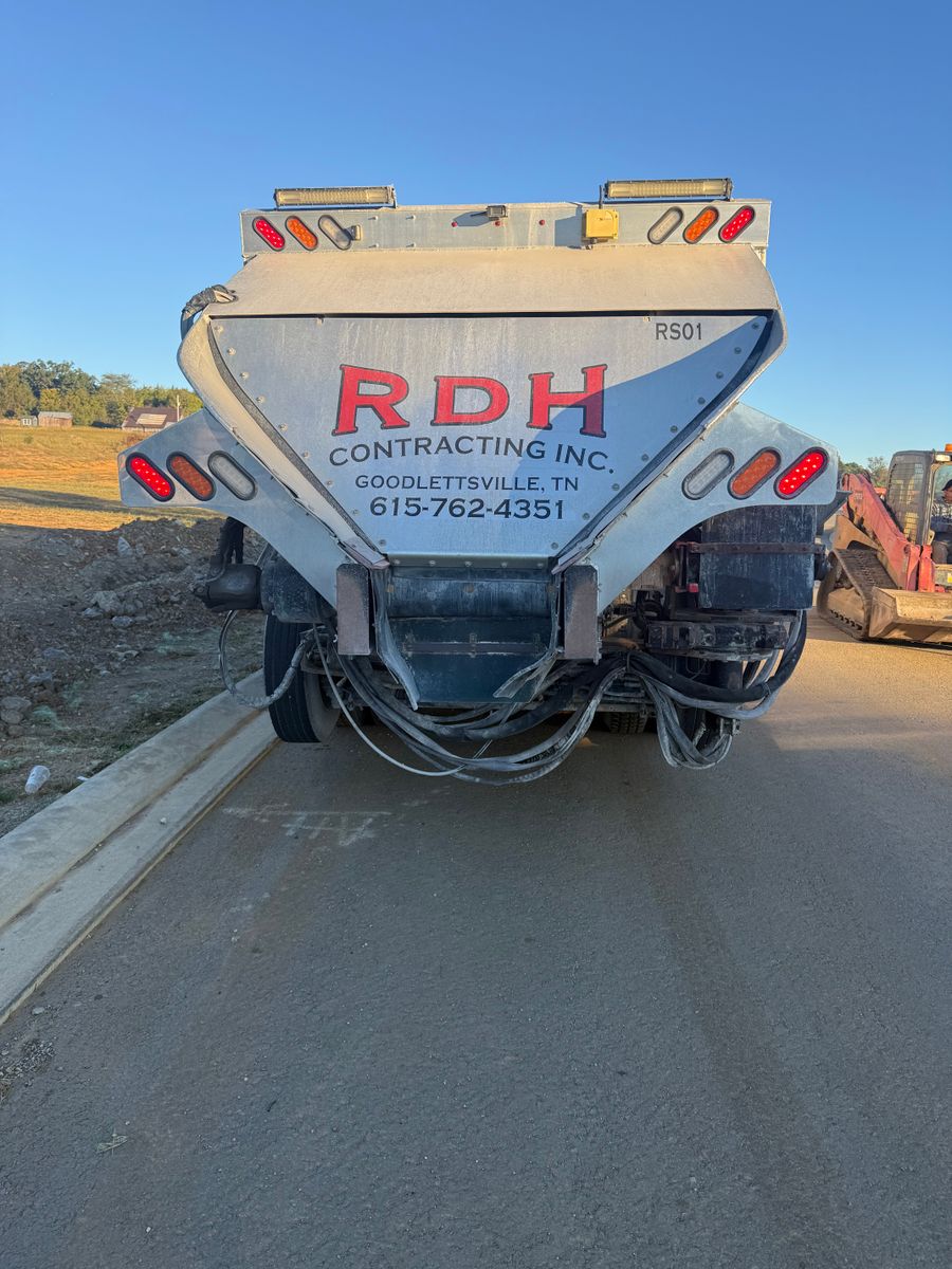 Construction Material Hauling for RDH Contracting in Goodlettsville, TN