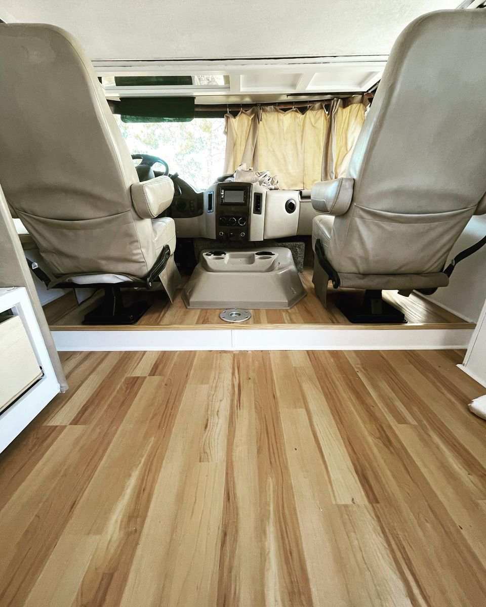 RV & Camper Van Flooring for Mauka to Makai RV Renovations in Los Angeles, CA