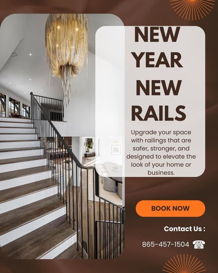 Handrails for Modern Metalworks LLC in Knoxville, TN