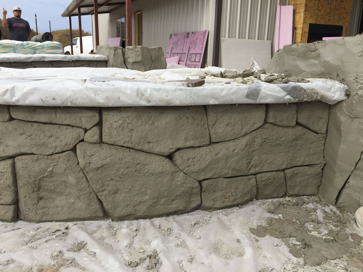 Concrete Resurfacing for Texas Curb N Borders in Houston, TX