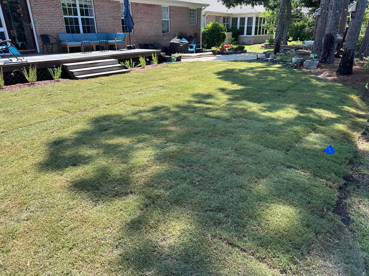 Artificial Sod for Nature Tones Landscaping & Hardscaping in Hampstead, NC