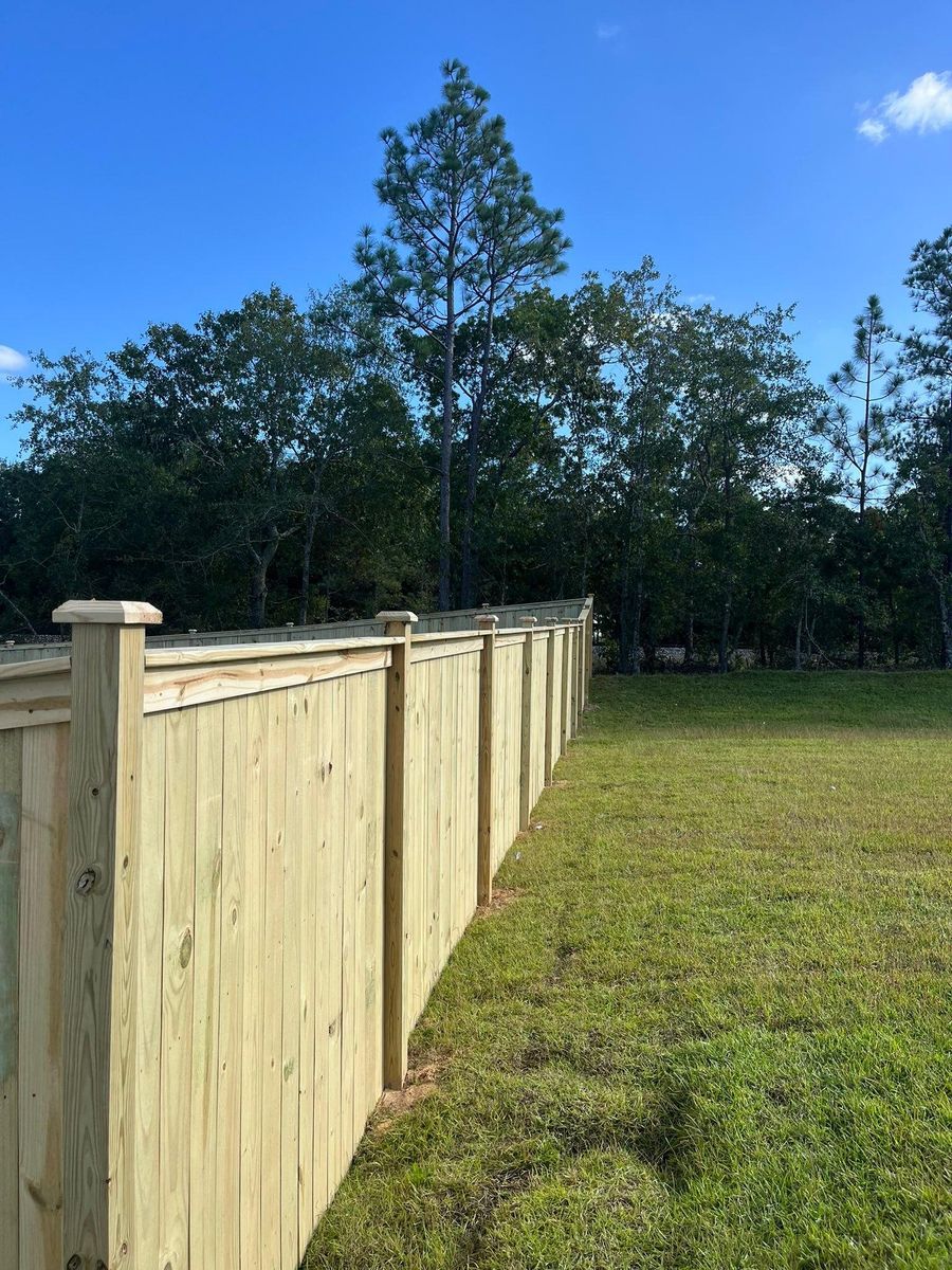 Fence Installation for JB Nealy Fence in Elgin, SC