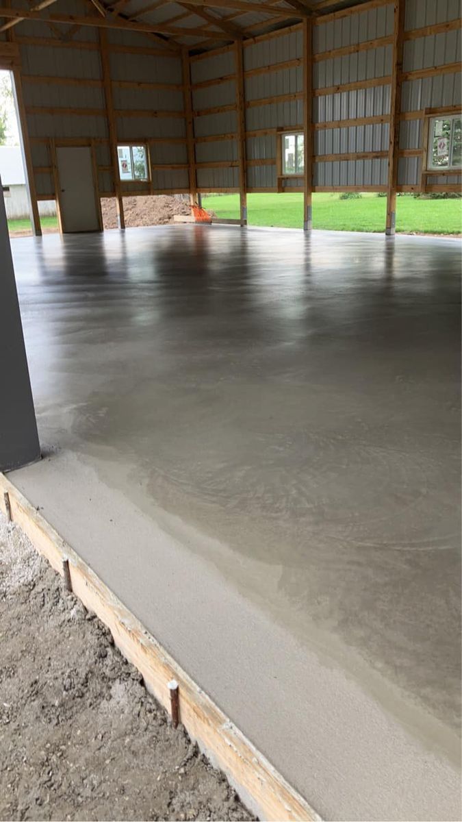 Commercial Work for Kruse Concrete Construction  in Donnellson, IA