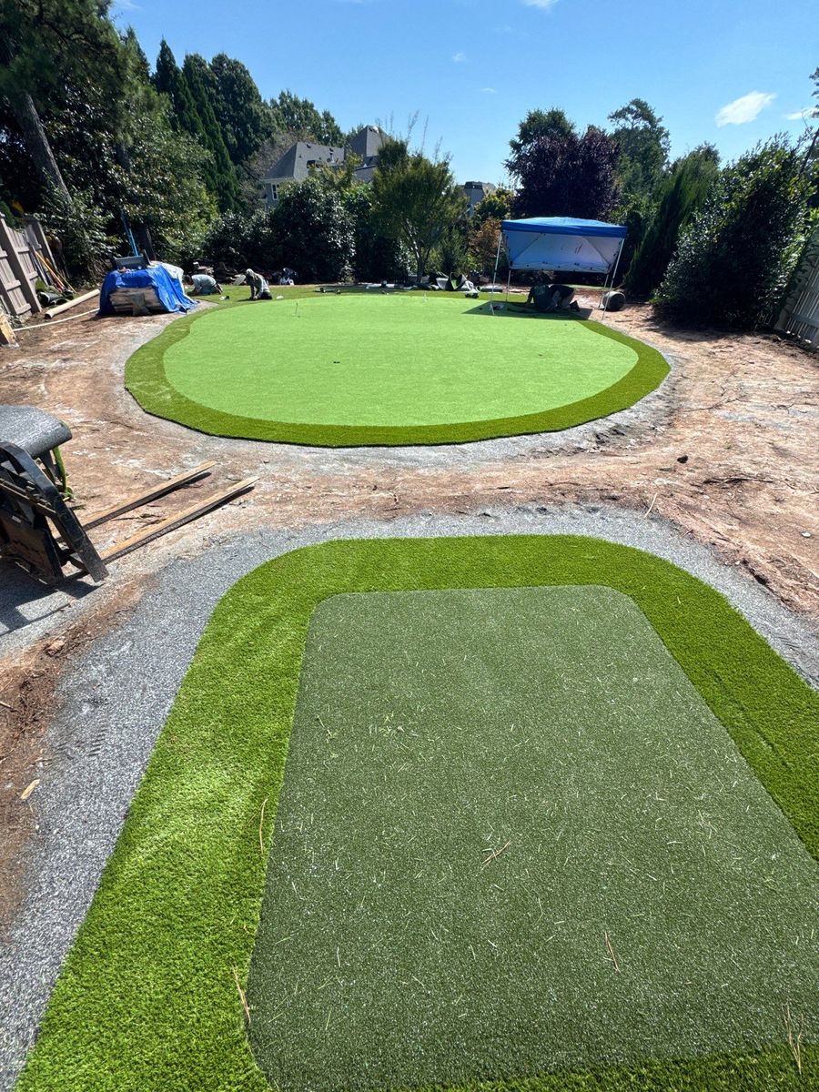 Artificial Turf for Fusion Outdoor Living in North Georgia, GA