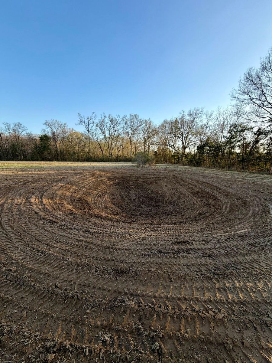 House pads & Driveway Installations for Lambert Equipment Services in Hessmer, LA