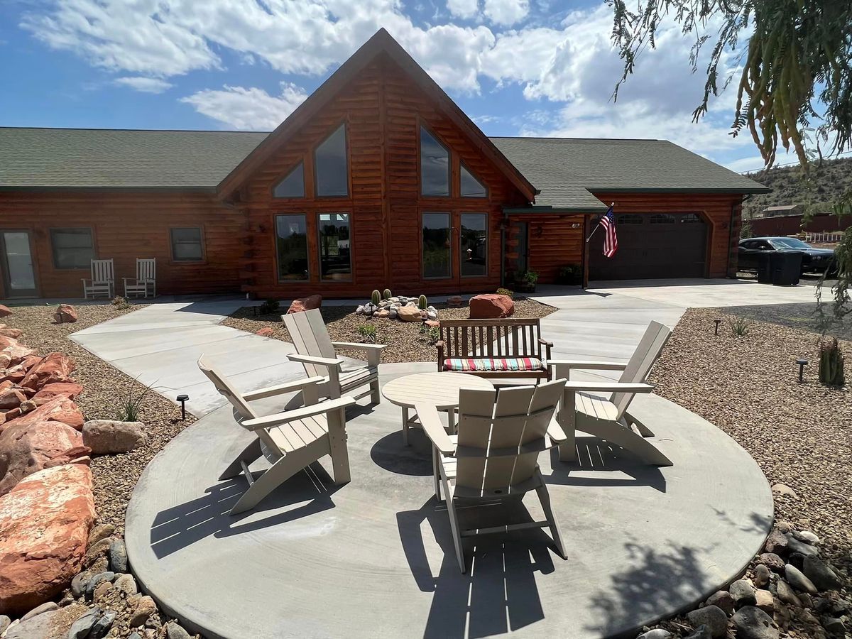 Patio Design & Installation for Church Concrete in Rimrock, AZ