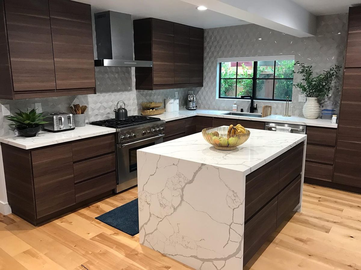 Kitchen Backsplash Tiling for JA Design Studio LLC in Anaheim, CA