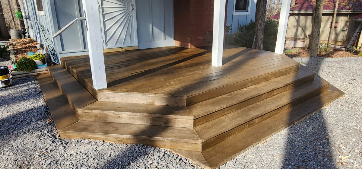 Deck Staining for Second Chance Painting  in McMinnville, TN