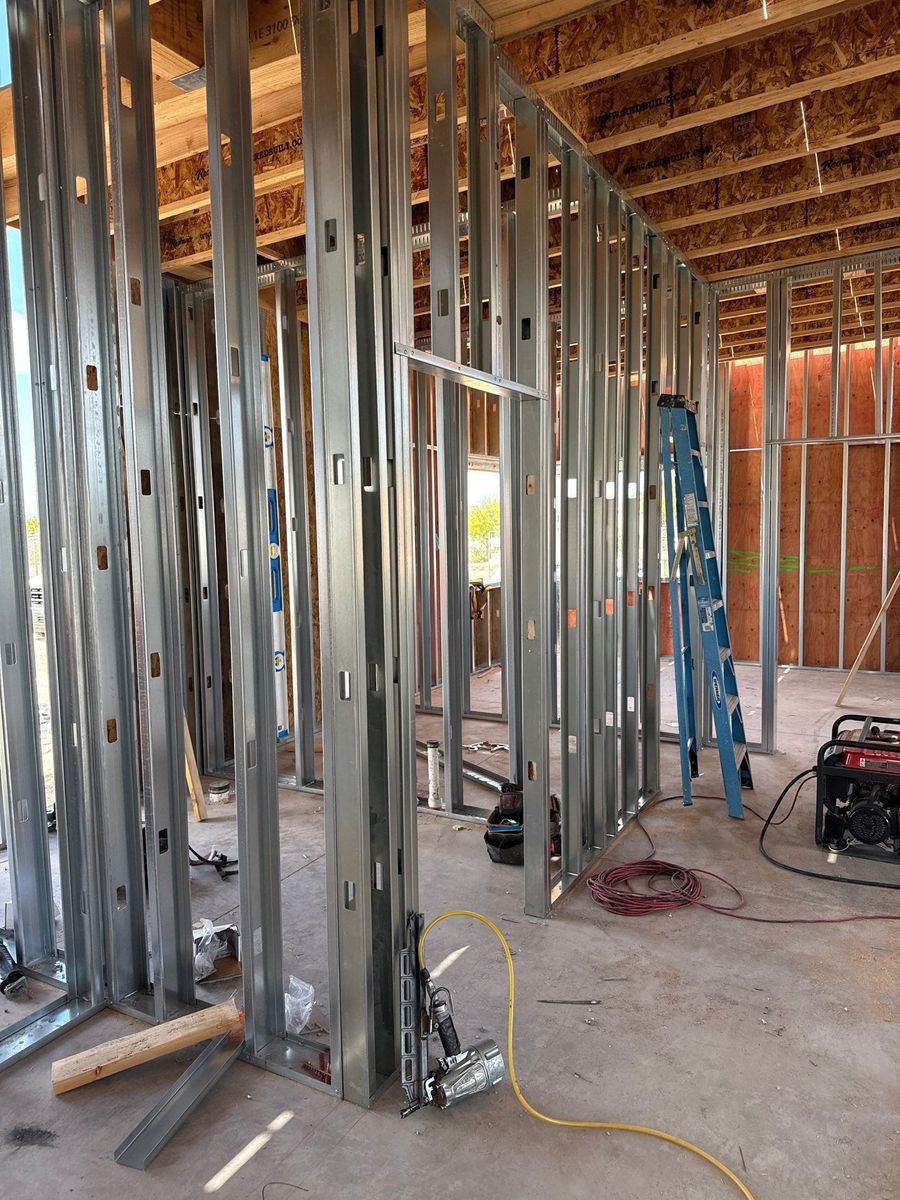 Framing for Ant Farm Construction in Kingman, AZ