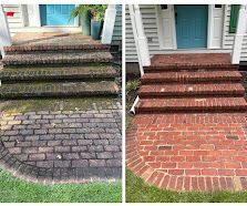 Driveway and Sidewalk Cleaning for Salty Exterior Pro Wash in Hampstead, NC