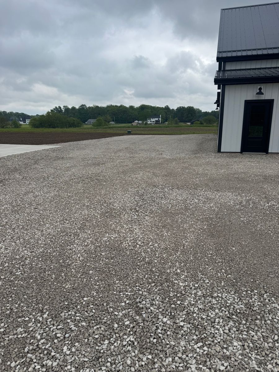 Road Bed/Driveway Installation for ASC Excavating LLC in Lucas, OH