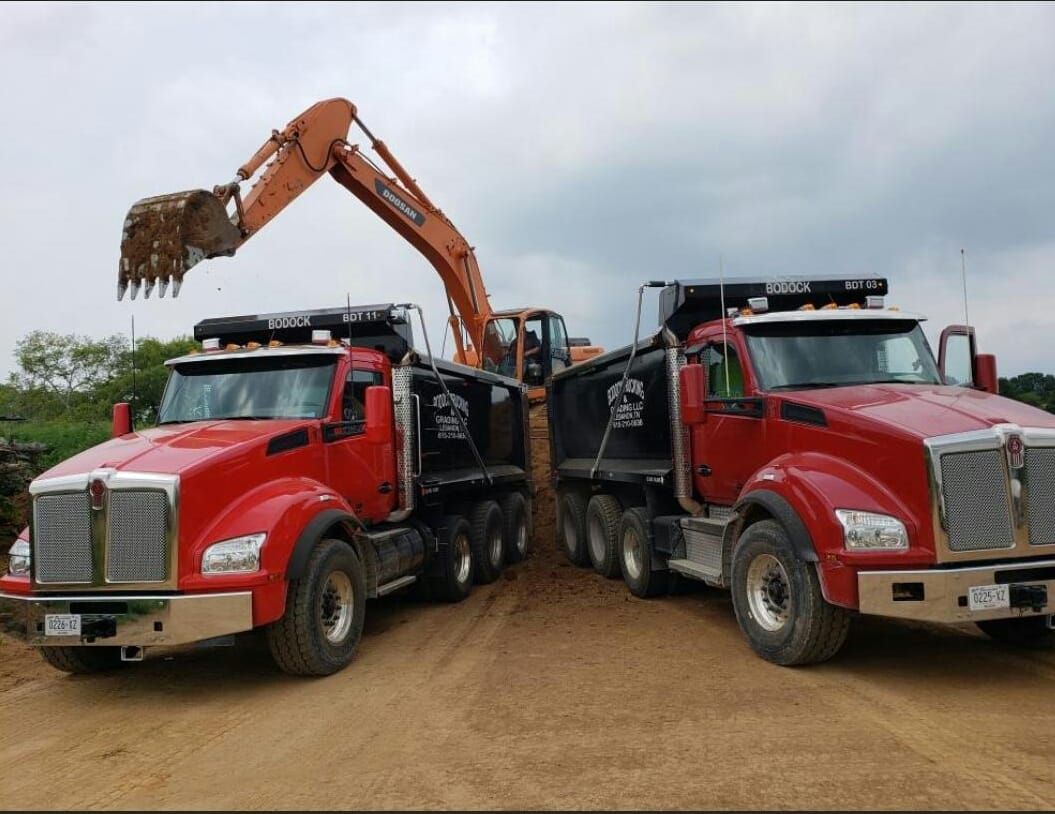 Gravel Hauling for Bodock Trucking Grading in Lebanon, TN