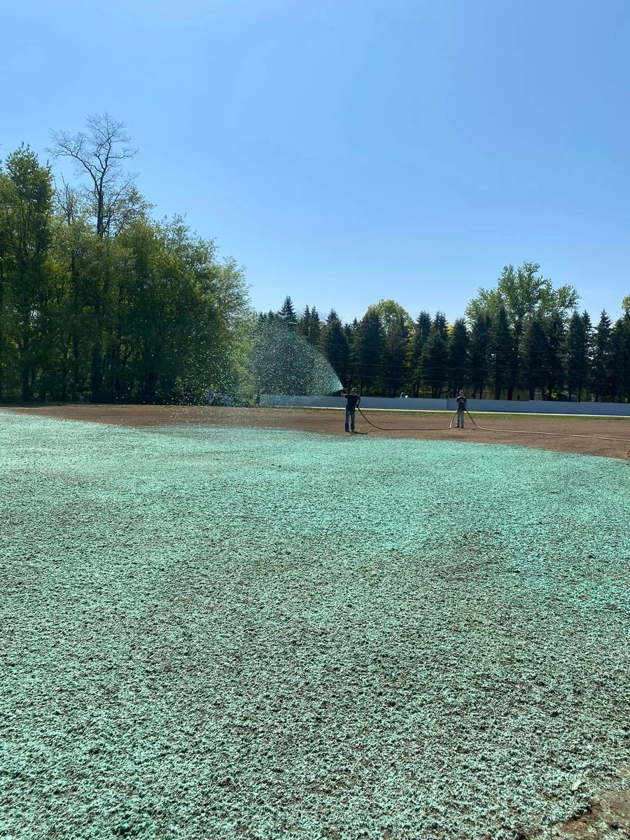Hydroseeding Installation for Green Scapes Landscaping in Terrell, TX