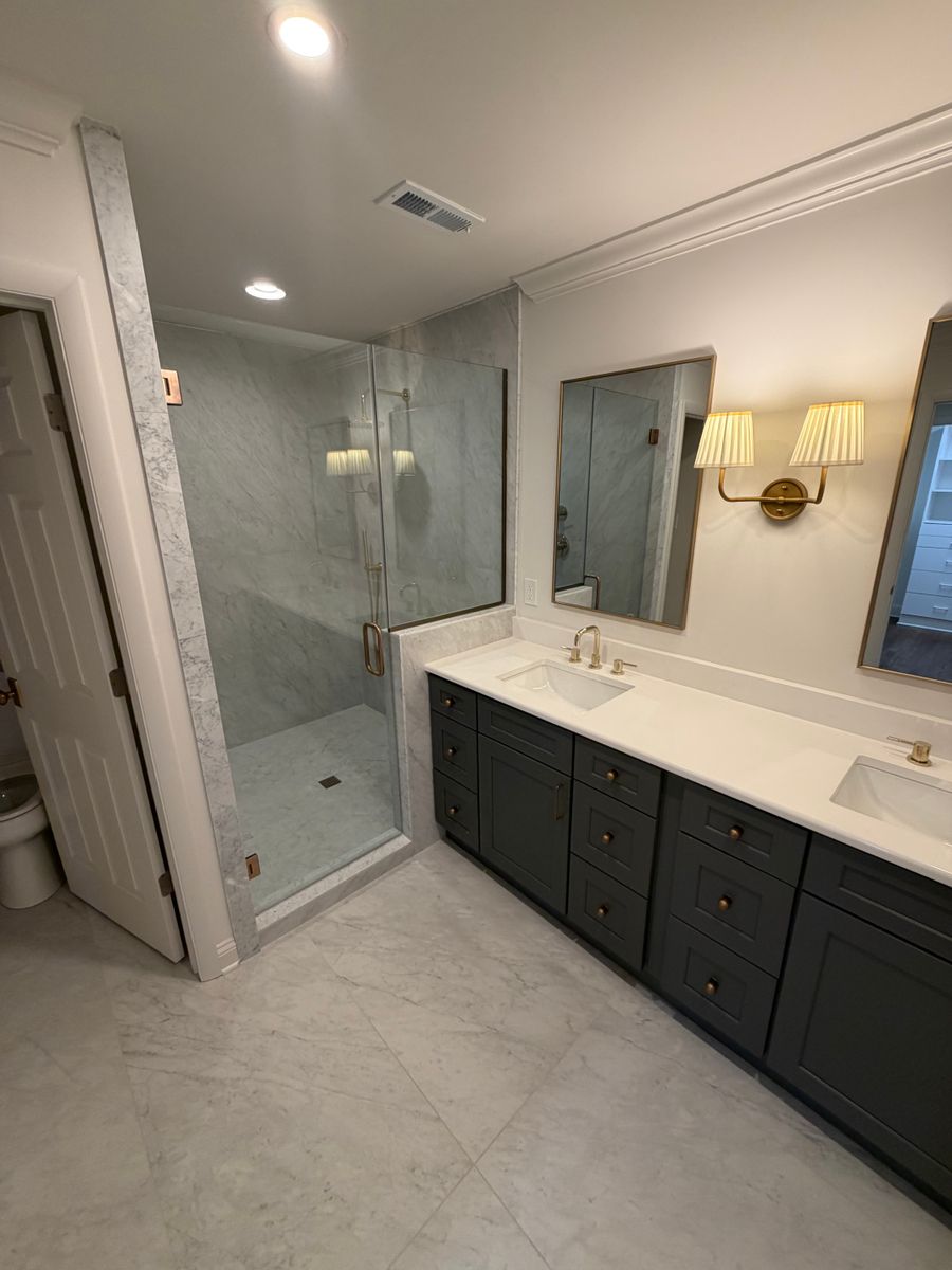 Bathroom Renovation for B Floyd Construction in Knoxville, TN