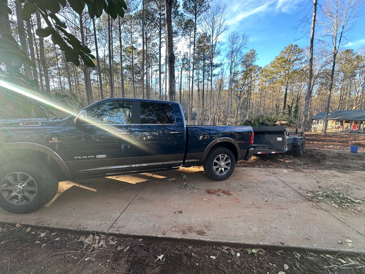 Junk Removal & Dump Trailer Rental for Dirt Pro Land Solutions in Fayetteville, GA