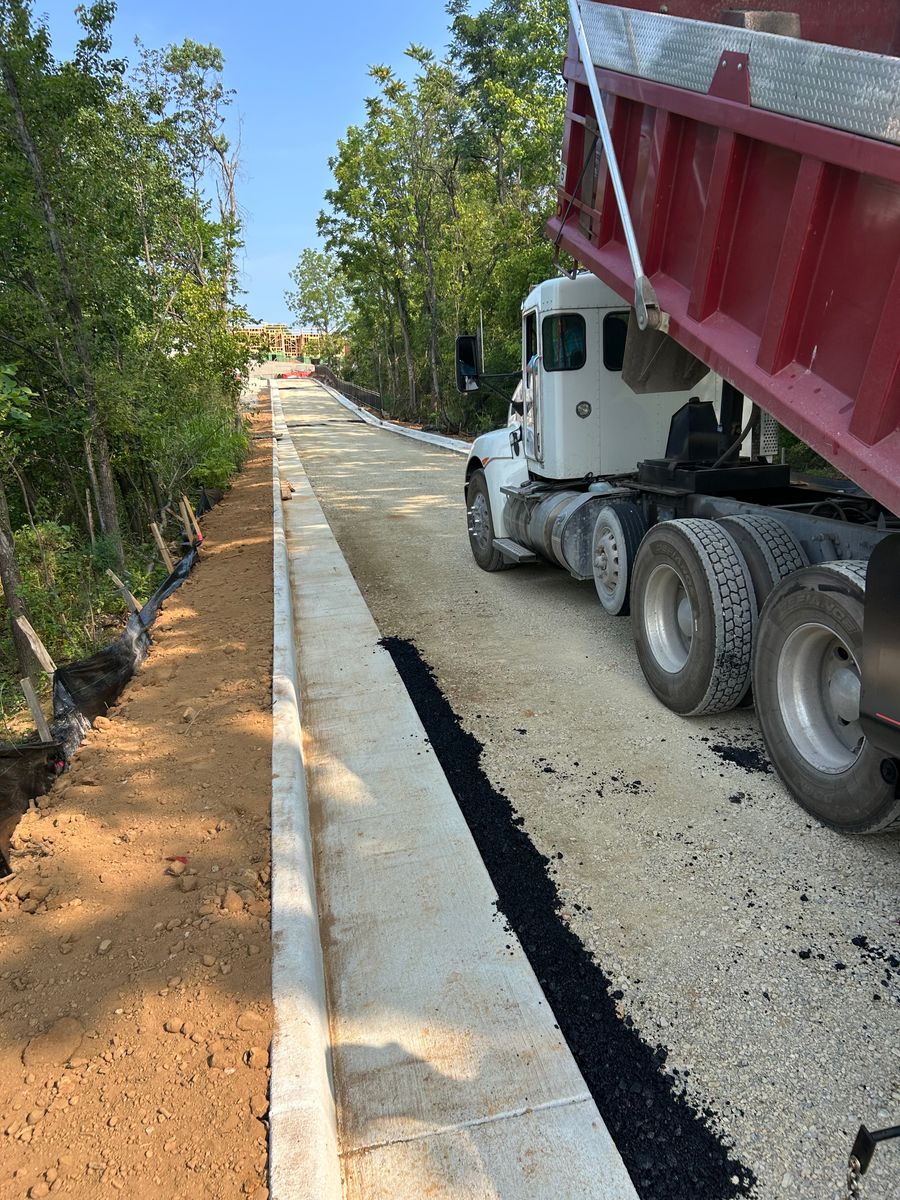 Paving for James R Carter Paving in Roanoke, VA