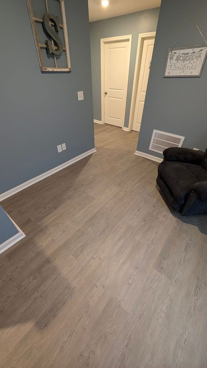 LVP FLOORING for Quality Construction and Design, LLC in Gaffney, SC