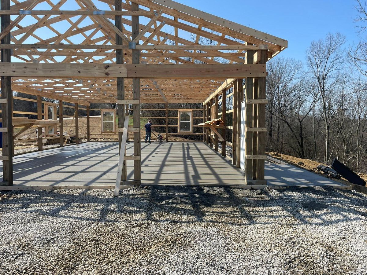 Grading for Patterson Excavation in Dry Ridge, KY