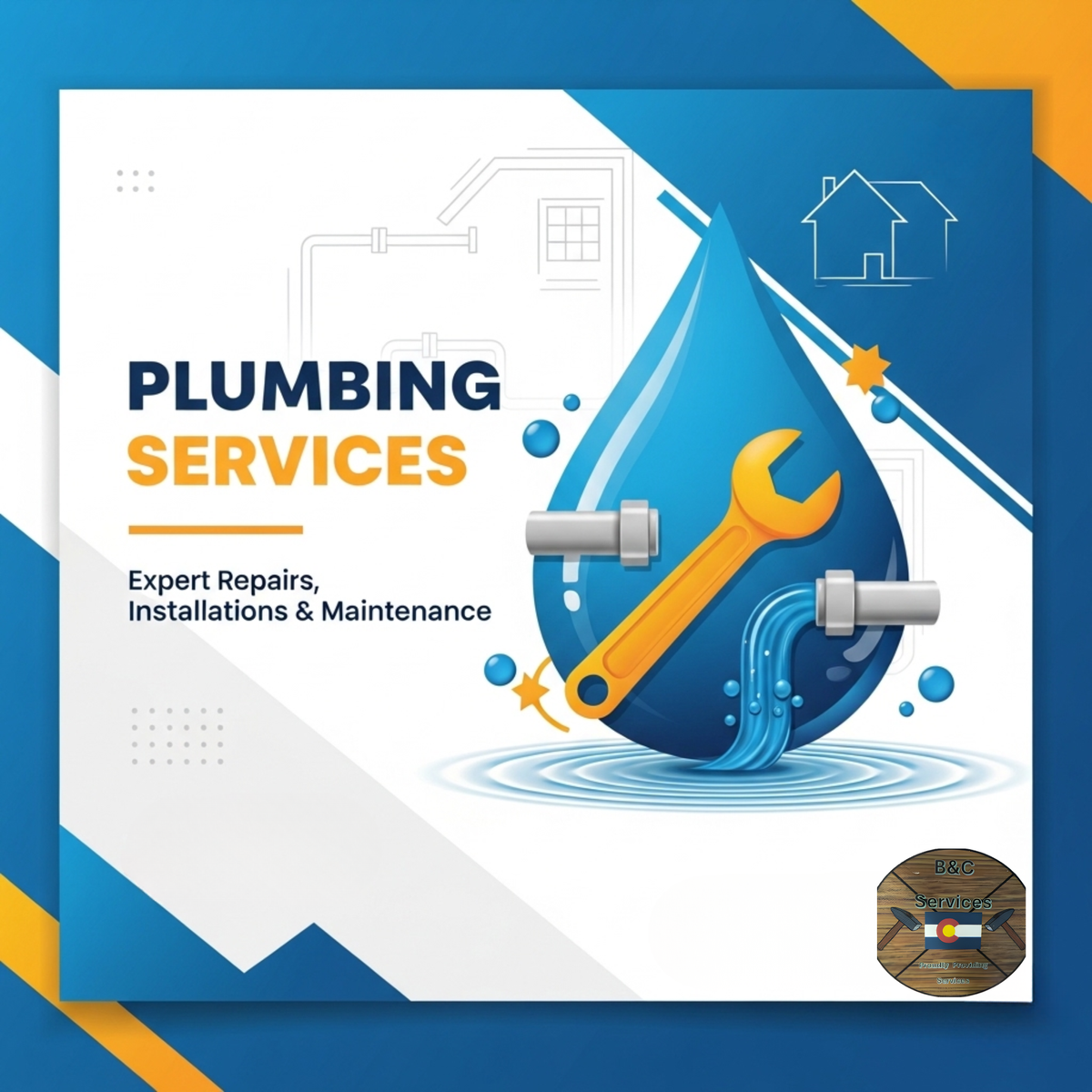 Plumbing Services for B&C Services in Canon City, CO
