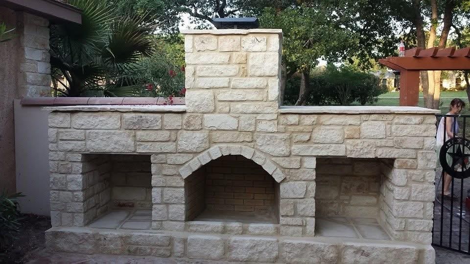 Brick/Stone Columns for Delarosa Masonry in San Antonio, TX