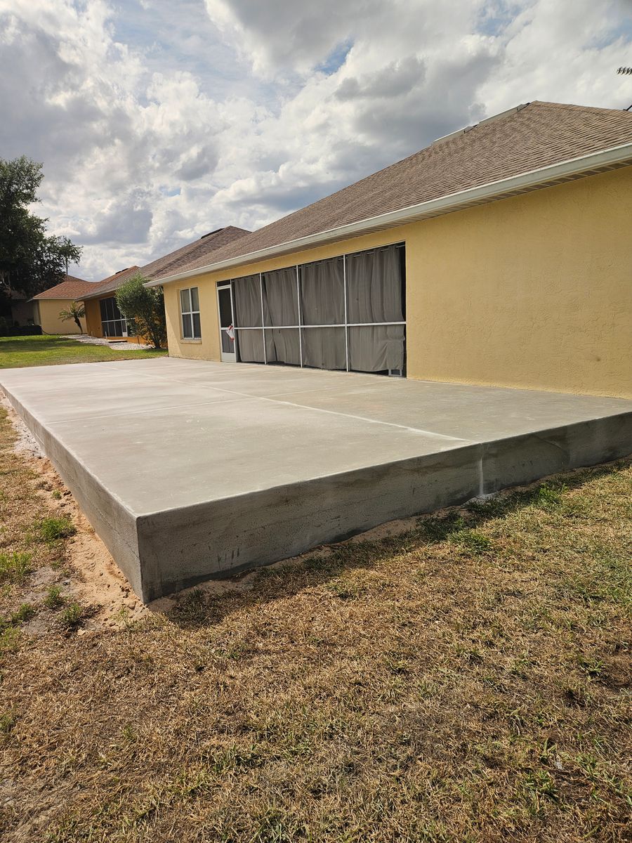 Patio Design & Installation for Clark Masonry in Lake County, FL