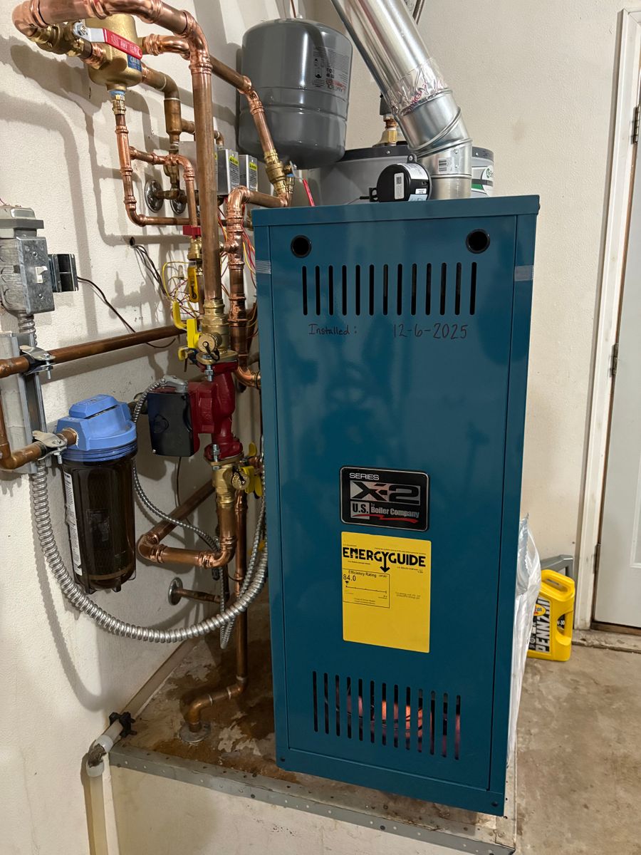 Boiler Install for DCB Support Services in Rifle, CO