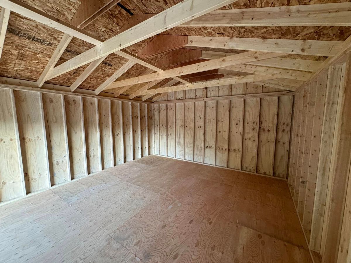 Gable Style Shed for Rocky Mountain Shed Builders in Whitefish, MT