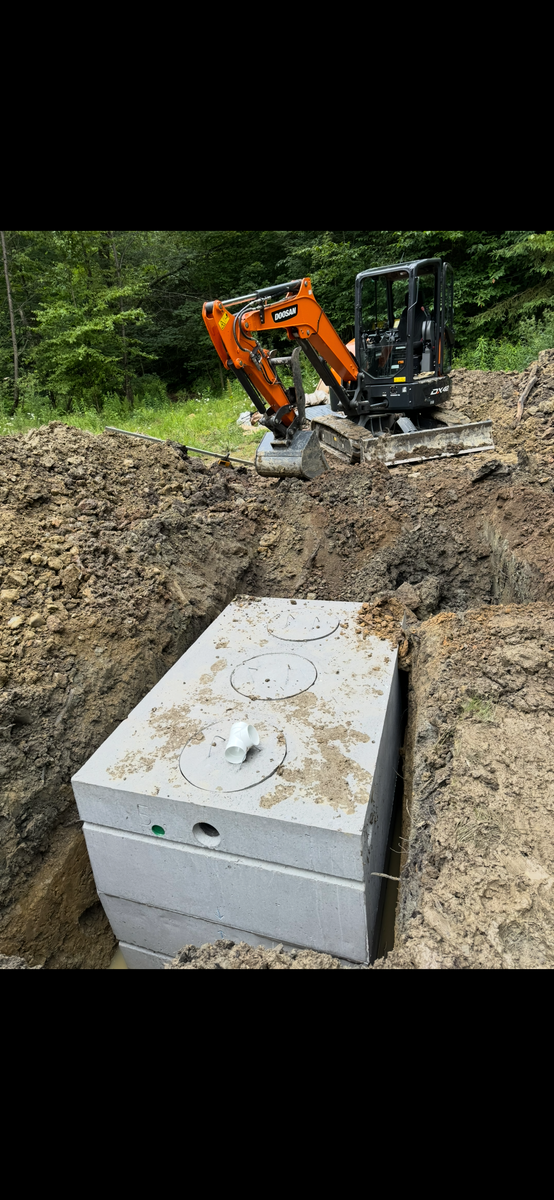 Excavation for Harpers Landscaping in Fredonia, NY