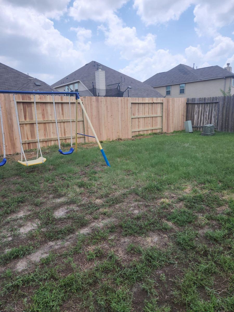 Fencing for Mr. Mendez's Construction in Houston, TX