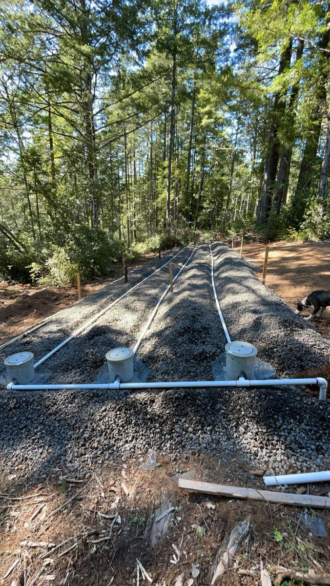 Septic Systems for Schaap Excavating in Gualala, CA