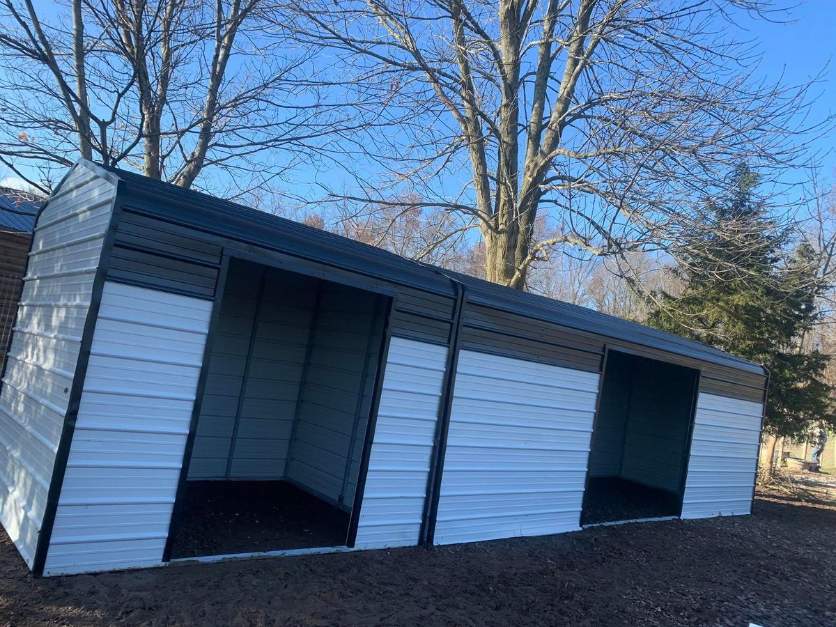 Livestock Shelters for Custom Carports and Shelters in Greensburg, IN