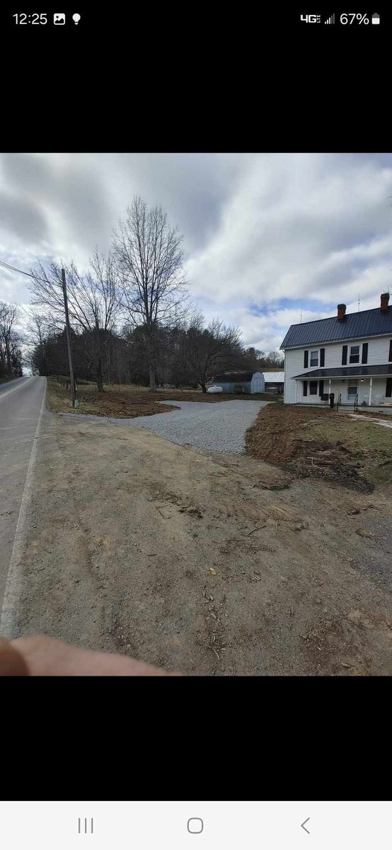 Excavation for M&L Lumber and Excavating in Jonesborough, TN