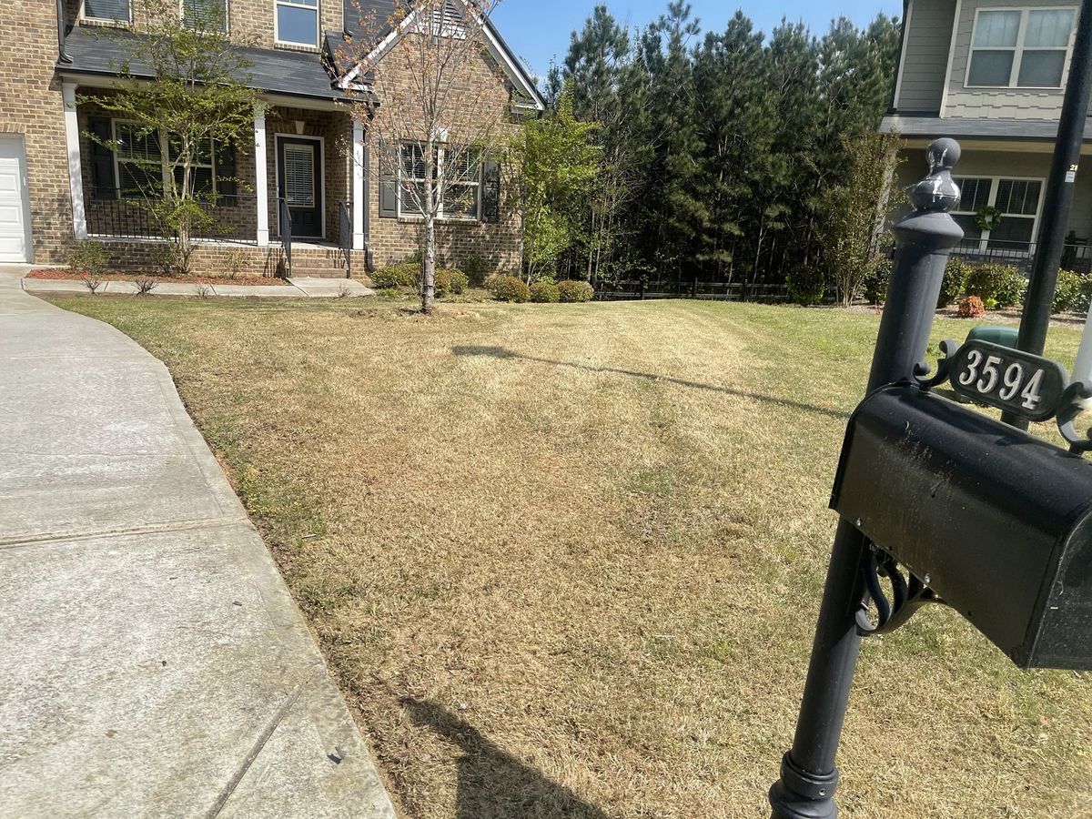 Mowing for Aries Lawnscapes in Atlanta, GA