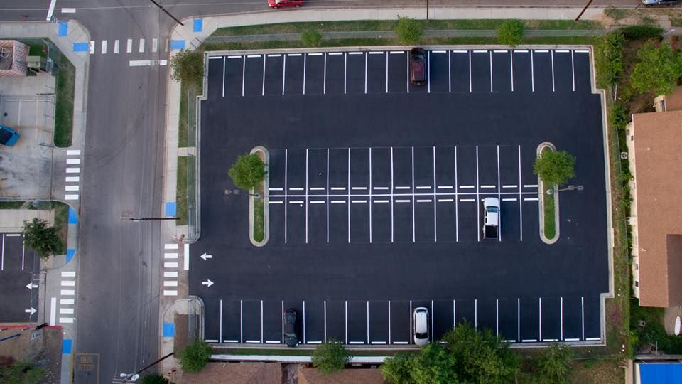 Parking Lot Additions for RRR Sealcoat & Striping in Laredo, TX