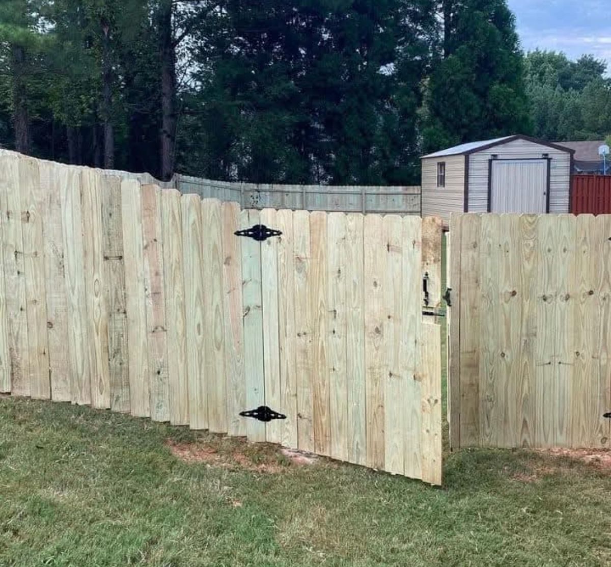 Fencing for All Out Construction in Atlanta, GA