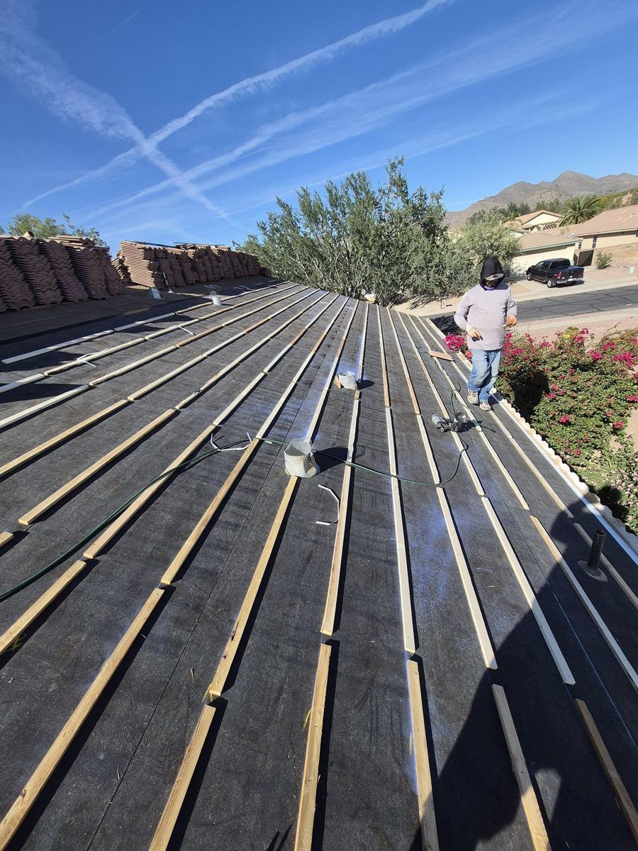 Roofing Repairs for Castro’s Custom’s Roofing LLC in Tucson, AZ
