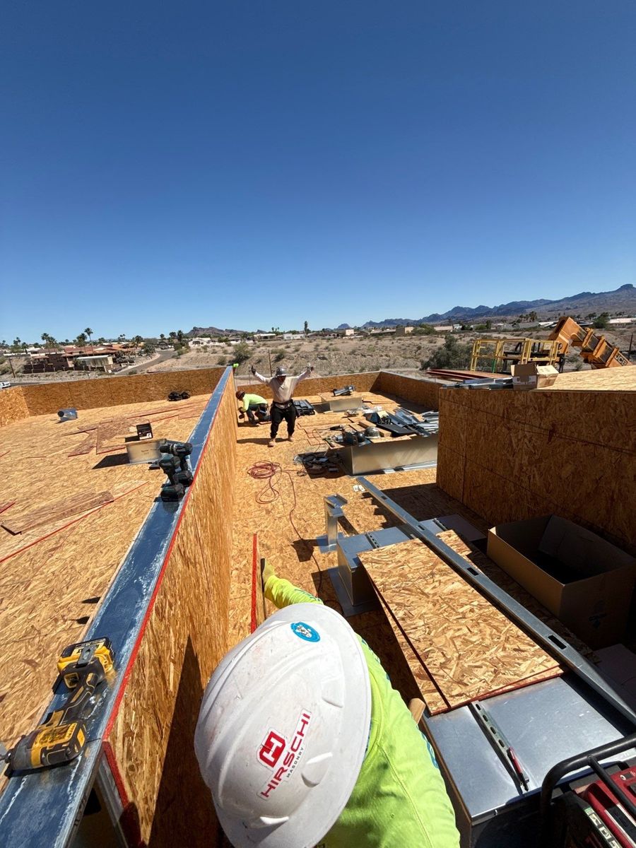 Framing for Ant Farm Construction in Kingman, AZ