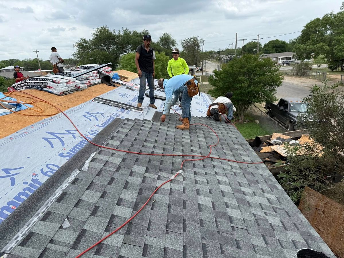 Roofing Replacement for Diamond Ridge Roofing in Pleasanton, TX