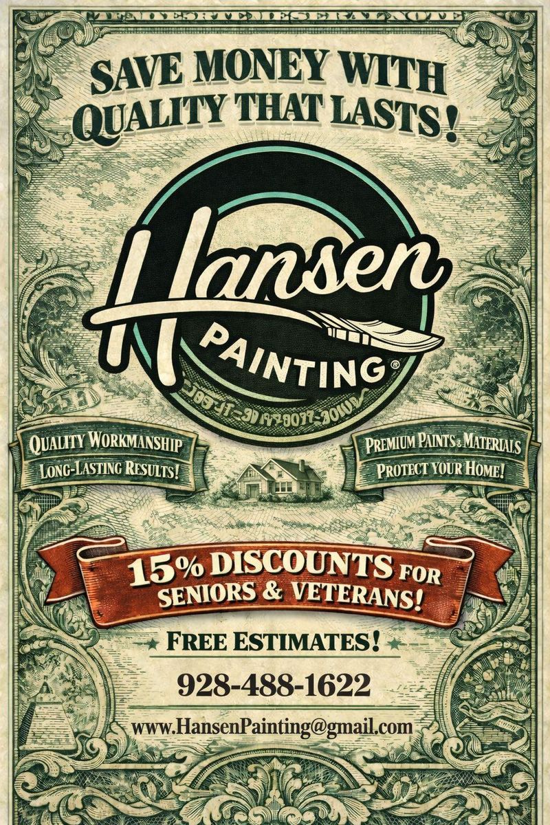 Exterior Painting for Hansen Painting in Fort Mohave, AZ