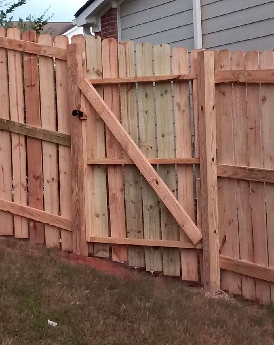 Fencing for All Out Construction in Atlanta, GA